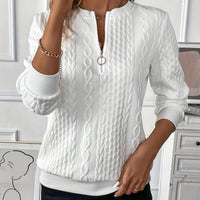 White with White Zipper