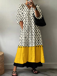 Yellow Dotted