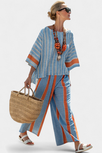 Terracotta Stripe